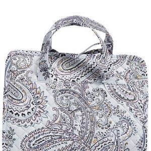 Vera Bradley Soft Sky Paisley Hanging Travel Organizer