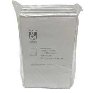 4 x 6 Acrylic Tabletop Picture Frames 6pk by Place   Time