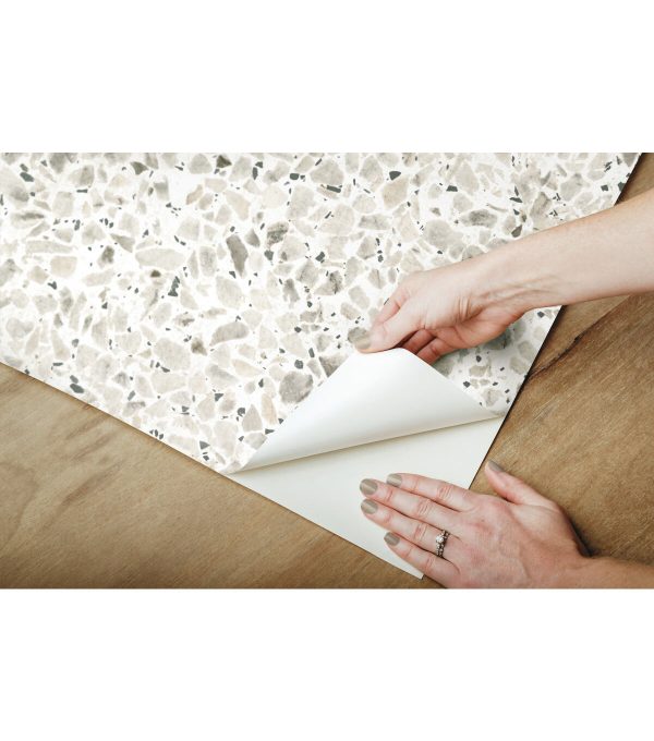 RoomMates Wallpaper Black Terrazzo - Image 6
