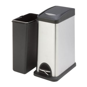 Honey Can Do 8L Rectangular Step Can - 1