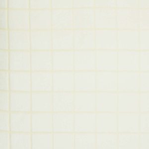 White Embossed Plaid Sew Lush Fleece Fabric