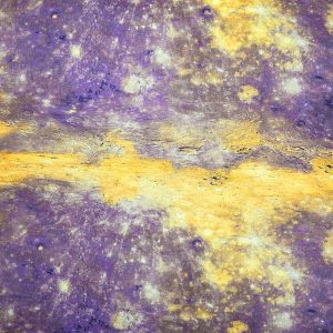 Purple   Yellow Mercury Quilt Cotton Fabric by Keepsake Calico