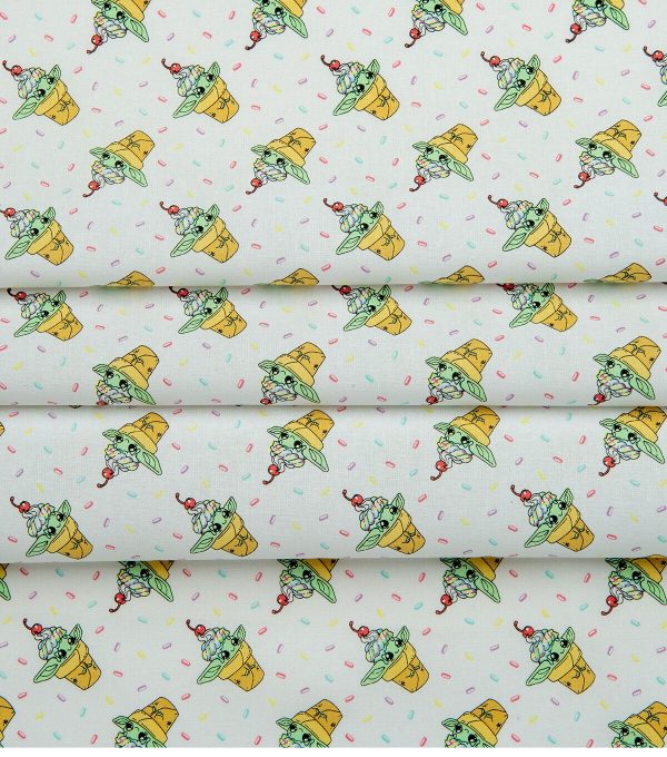 Mandalorian Cutest Dessert Cotton Fabric - Image 3