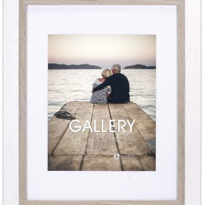 Malden 8 x 10 Matted to 11 x 14 Brown Frame With Beveled Mat