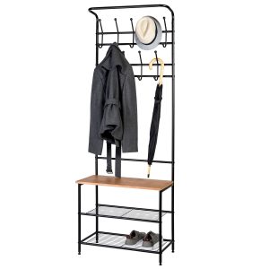 Honey Can Do Entryway Bench with Hooks