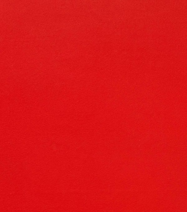 Heathered Red Solid Luxe Flannel Fabric