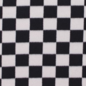 Finish Line Checkered Blizzard Fleece Fabric