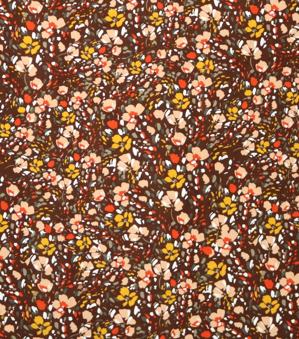 Floral 108 Wide Flannel Fabric - Image 3