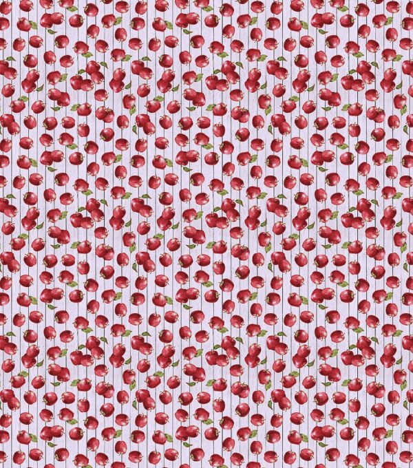 Tossed Harvest Apples Harvest Cotton Fabric - Image 2