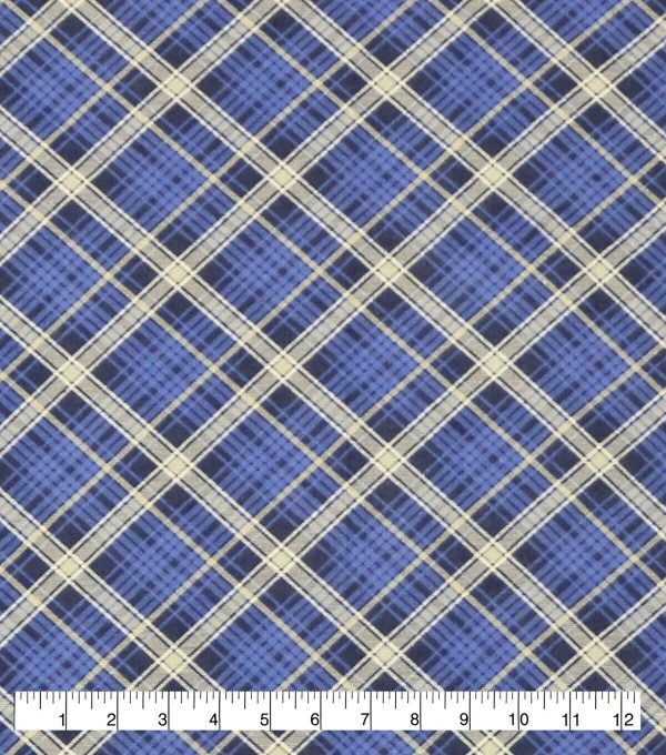 Kate Plaid Super Snuggle Flannel Fabric - Image 2