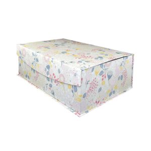 14 x 10 White Meadow Flip Top Box by Place   Time