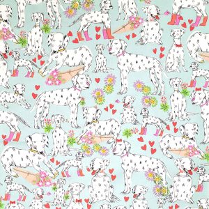 Alexander Henry Spot On Love Novelty Cotton Fabric
