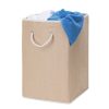 Honey Can Do 14 x 26 Natural Resin Square Laundry Hamper With Handles