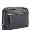Leather Contemporary Toiletry Bag