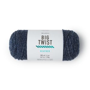 Heather 380yds Worsted Acrylic Yarn by Big Twist