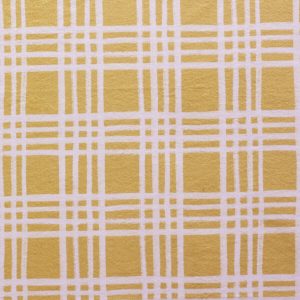 Yellow Plaid Super Snuggle Flannel Fabric