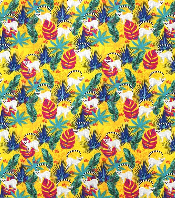 Jungle Allover Super Snuggle Flannel Fabric - Image 2