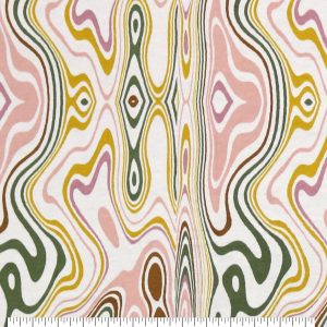 Squiggle Super Snuggle Flannel Fabric