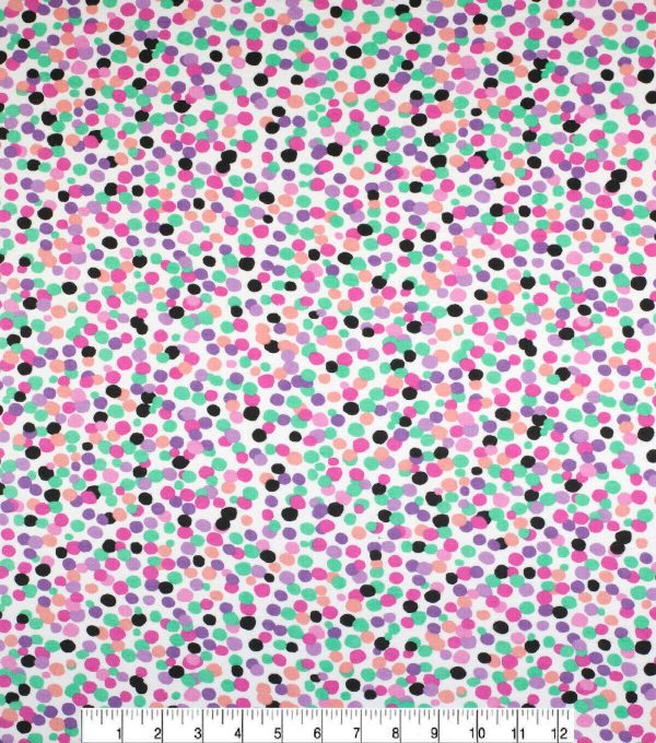 Multi Pebbles Super Snuggle Flannel Fabric - Image 2