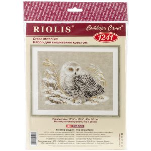 RIOLIS 18 x 14 Owl Counted Cross Stitch Kit