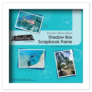 Collector s Museum 8 x 8 Shadow Bo x Scrapbook Frame