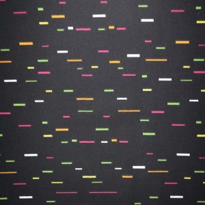 Rectangles on Black Quilt Cotton Fabric by Quilter s Showcase