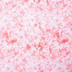 Pink Tonal Butterfly Quilt Cotton Fabric by Keepsake Calico