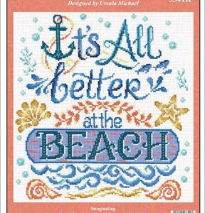 Imaginating 10 Life is Better at the Beach Counted Cross Stitch Kit
