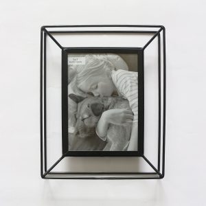 Innovative Home Creations 5 x 7 Black Metal Picture Frame