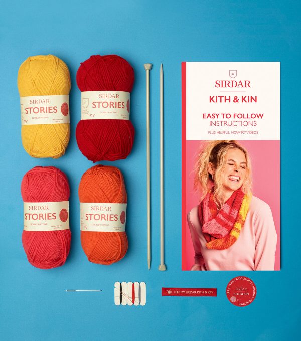 Sirdar 9 Infinity Cowl Knit Kit - Image 2