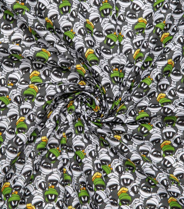 Looney Tunes Marvin Martian Cotton Fabric - Image 4