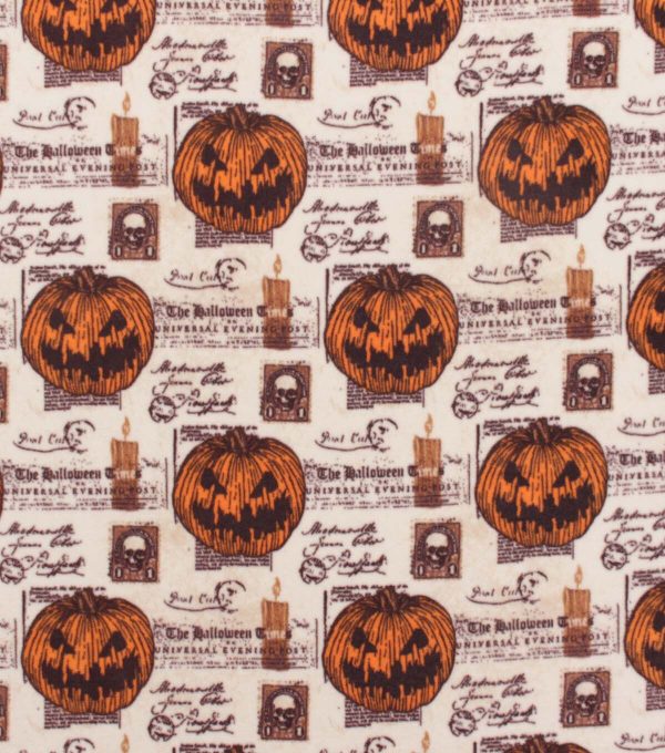 Halloween Times Anti Pill Fleece Fabric - Image 2