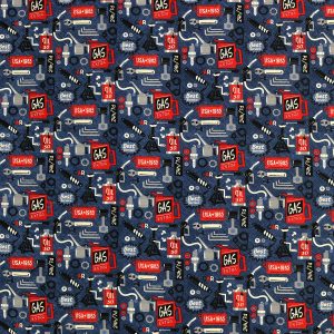 Car Icons Super Snuggle Flannel Fabric
