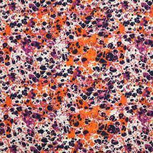 Purple Orange Oil Slick Super Snuggle Flannel Fabric