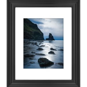 Walden Woods 11 14 Matted to 8 10 Black Wall Frame