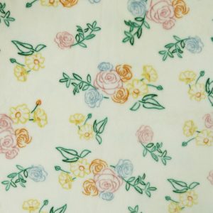 Floral Sew Lush Fleece Fabric