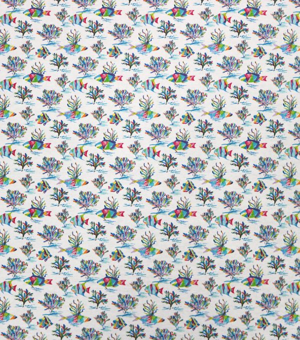 Bright Ocean Super Snuggle Flannel Fabric - Image 2