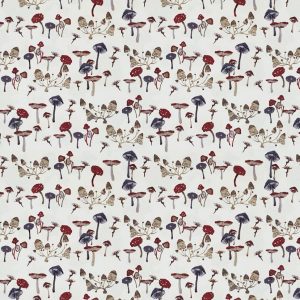 Forest Mushrooms Super Snuggle Flannel Fabric