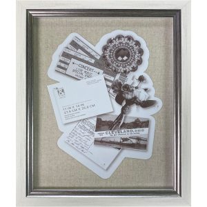 11 x 14 Quinn Champagne Ivory Shadow Box by Place   Time