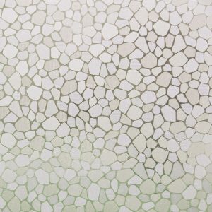 Privacy Film Mosaic Door   window