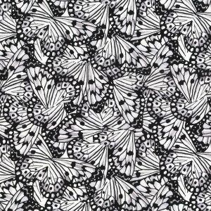 Fabric Traditions Shadow Box Butterfly Cotton Fabric by Keepsake Calico - 1