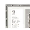 3 x 2 Silver Bamboo 3 Picture Tabletop Collage Frame by Place   Time