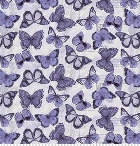 Springs Creative Butterfly Toss Novelty Print Cotton Fabric