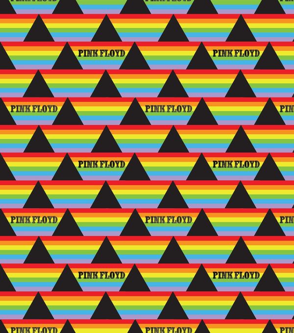 Pink Floyd Prism Stripe Cotton Fabric - Image 2