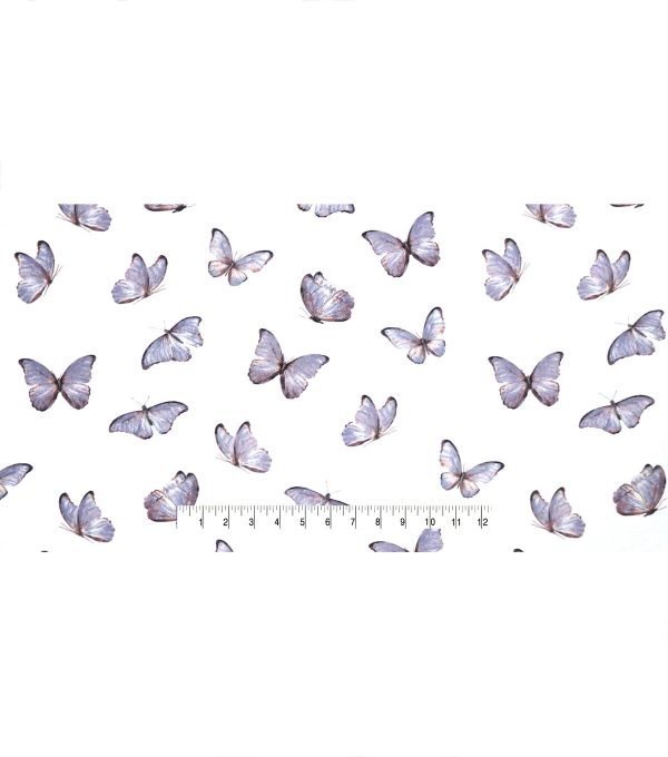 Butterfly Super Snuggle Cotton Fabric - Image 4