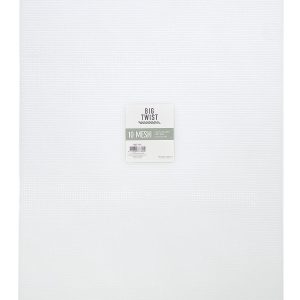 10 x 13 Clear 10 Plastic Mesh Embroidery Canvas by Big Twist