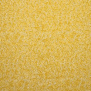 Swirls on Yellow Blender Quilt Cotton Fabric by Keepsake Calico