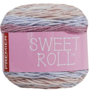Premier Yarns Sweet Roll Frostie 245yds Worsted Acrylic Yarn
