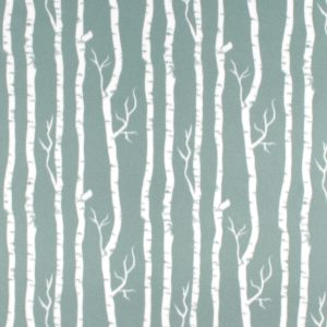 Birch Blizzard Prints Fleece Fabric