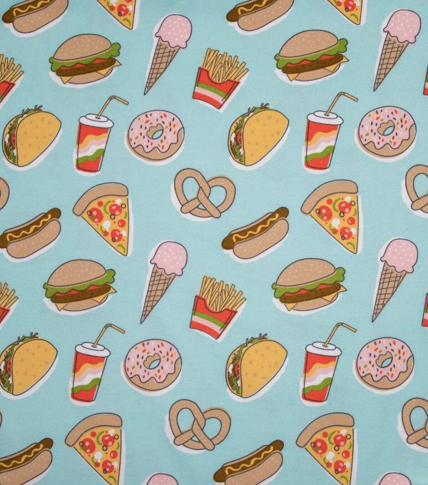 Super Snuggle Junk Food Flannel Fabric - Image 2